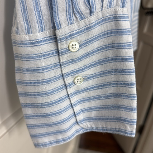 Banana Republic Tall striped linen shirt - Picture 5 of 6